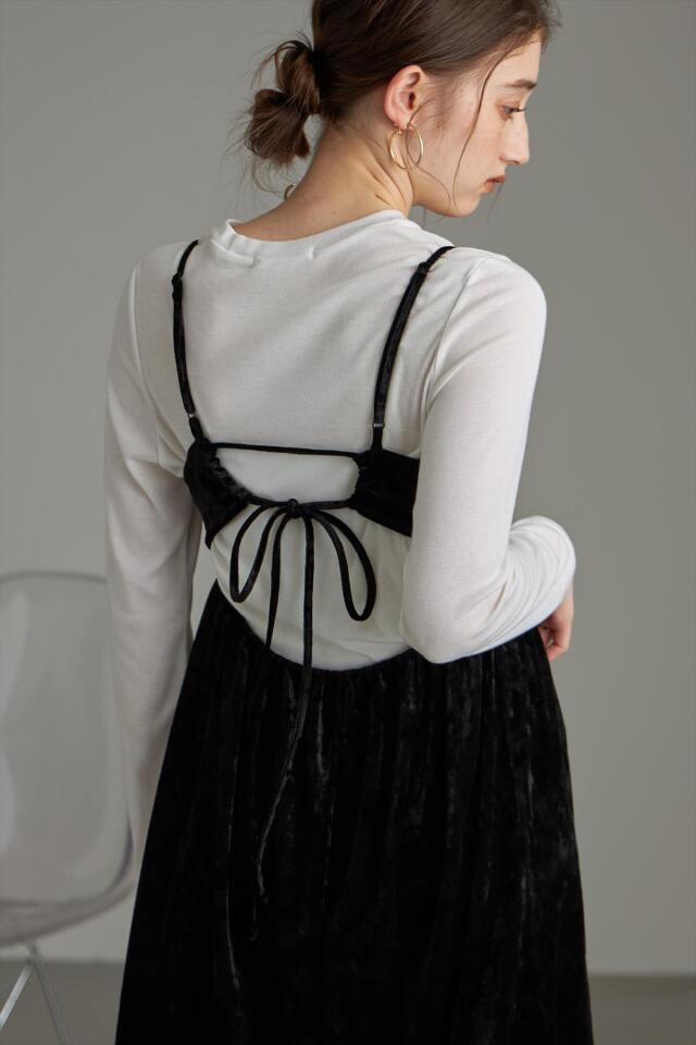 WEB限定】ベロアキャミソール