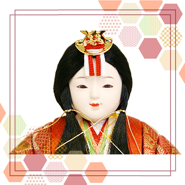 雛人形,久月,ほのか,彩乃雛,木目込み,親王収納飾り,HN5936,ひな人形