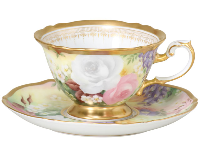 手描き】The Okura 花園 カップ＆ソーサー