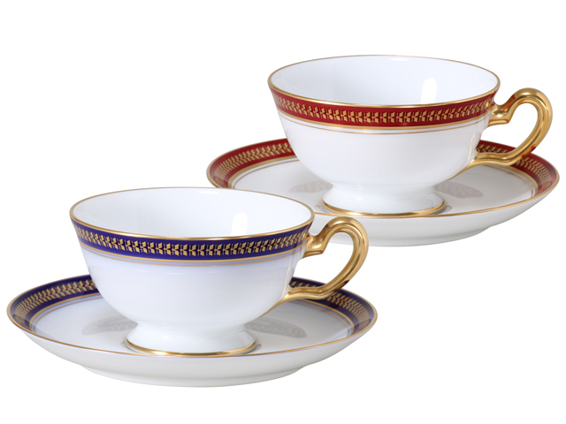 大倉陶園 小花散らし コンポートとカップ&ソーサーペア 大倉陶園 小花