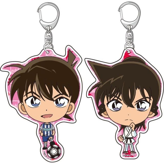 名探偵コナン和柄っキー 工藤新一 サッカーver.&毛利蘭 空手ver.(特典あり)