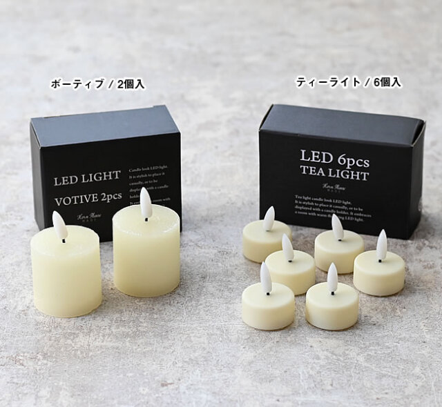 48個）LED 円筒形 キャンドル セット 48個）LED 円筒形 キャンドル