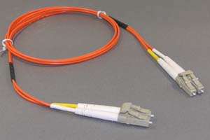 光ファイバーケーブル マルチモード 50ミクロン（LC-LC、Duplexタイプ）