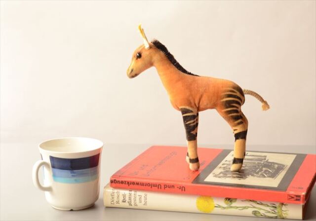 1958-70年代 ドイツ製 Steiff オカピ Okapi ぬいぐるみ シュタイフ