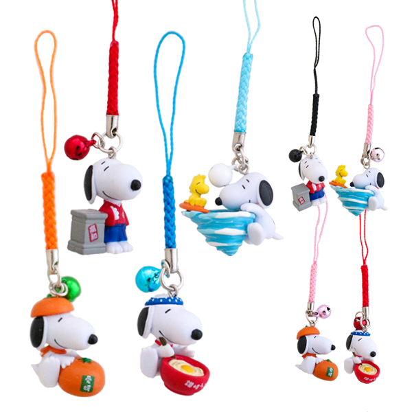 四国の名物になった！四国ご当地スヌーピー根付（愛媛・香川・高知・徳島）