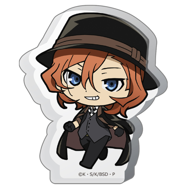 文豪ストレイドッグス ついてっく厚みアクリルスタンド 中原中也