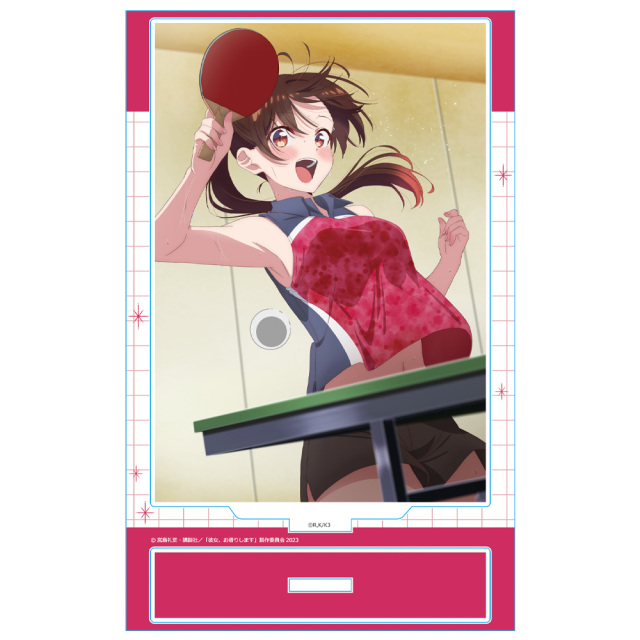 彼女、お借りします アクリルキャラスタンド 水原千鶴 卓球