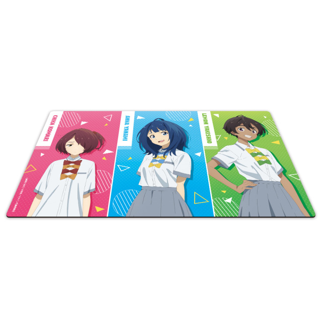 負けヒロインが多すぎる！ キャラクターラバーマット 杏菜＆檸檬＆知花