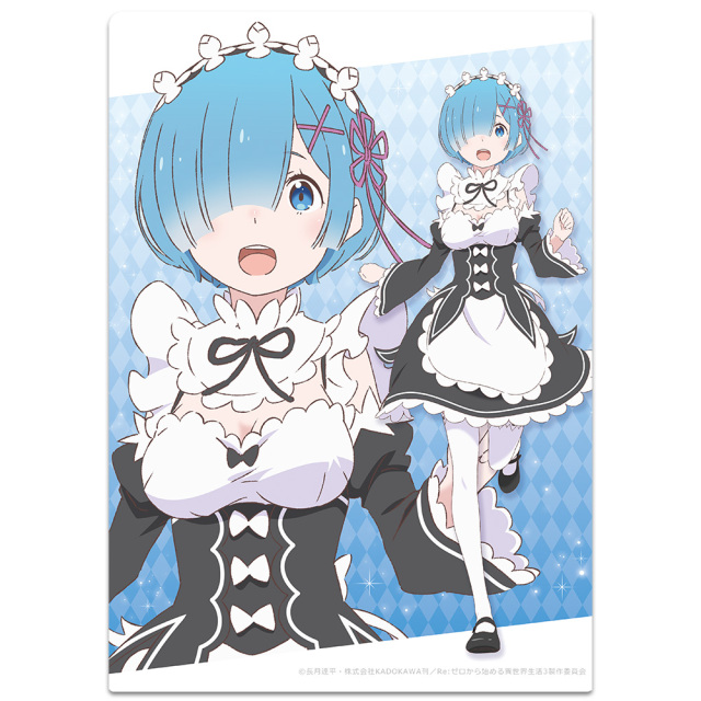 Re:ゼロから始める異世界生活 クリアファイル エミリア&レム