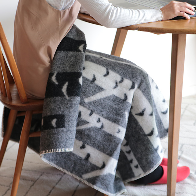 LAPUAN KANKURIT ラプアンカンクリ｜ブランケット（90x130cm）KOIVU