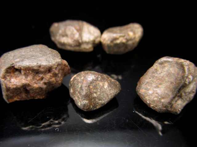 希少 限定入荷 5個セット サハラNWA869隕石(コンドライト隕石) 原石