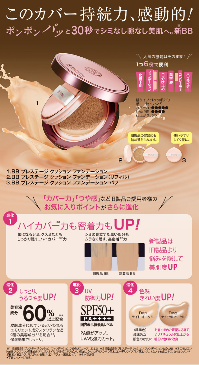 エフエムジー＆ミッション BB プレステージ クッション