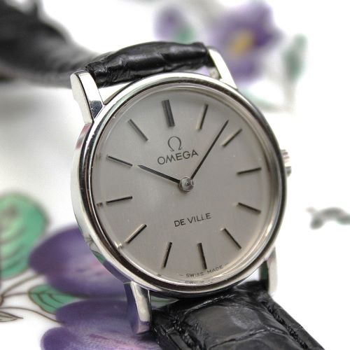 NEW】 【OMEGA（オメガ）レディス 手巻き機械式 ［ DE VILLE ］ SPQRが