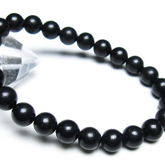 シュンガイト ブレスレット 8mm [t20-6971]