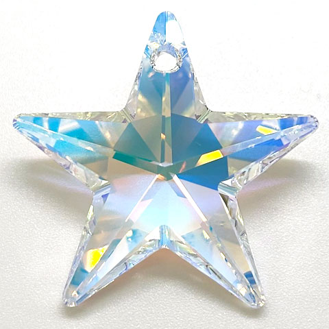 スワロフスキー・ペンダント27mm～30mm クリスタルAB アソート