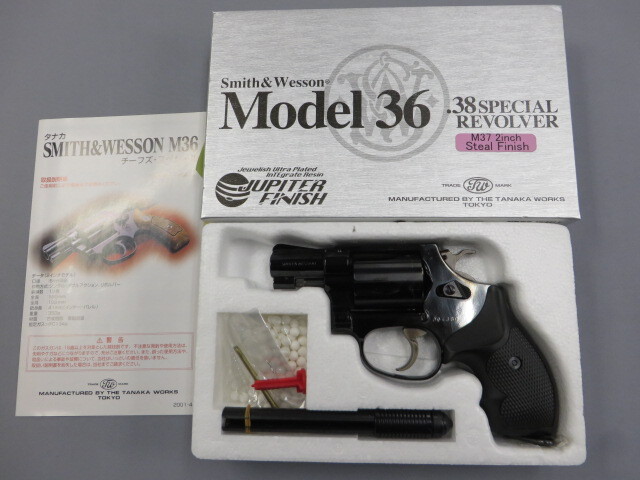 タナカ】S&W M37 J-Police スチール ジュピターフィニッシュ