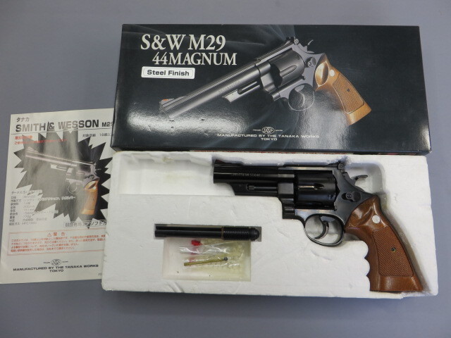タナカ】S＆W M29.44Mag 4in スチールフィニッシュ