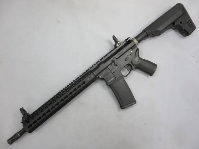 KSC】Mega AR-15 エンハンスド + マウントベース 限定製品