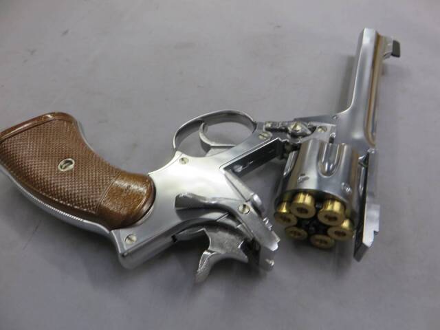 マルシン】エンフィールド No.2 Mk1 ステンレスシルバー ABS モデルガン