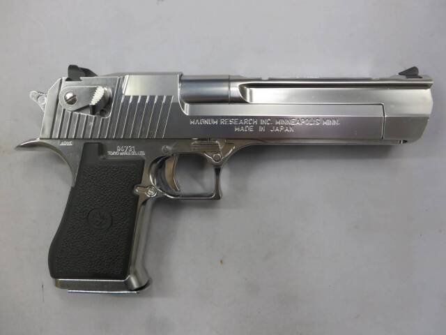 東京マルイ】デザートイーグル50AE クロームステンレス