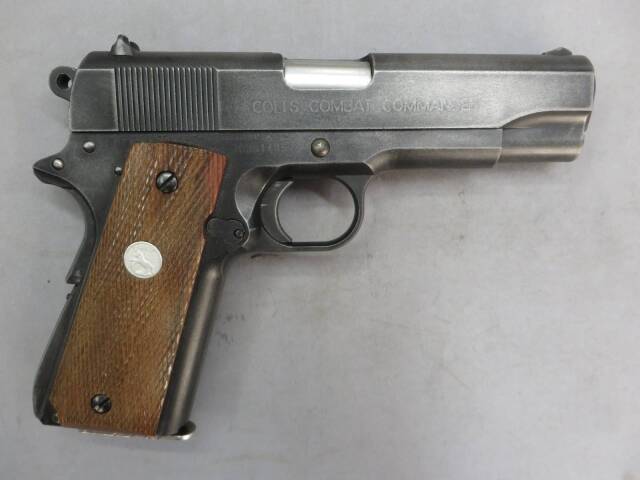 MGC】 コルト コンバットコマンダー .38スーパー SRH・木製グリップ