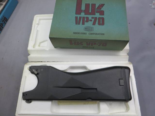 MGC】VP70・ストック セット モデルガン