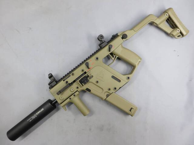 KSC】 クリスベクター SMG TAN・サプレッサー