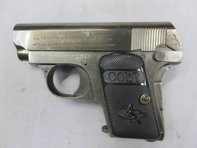 コクサイ】コルト ポケット.25 ブラック モデルガン