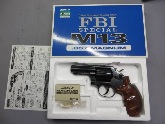 コクサイ】S&W M13 FBIスペシャル ポリウッディ-GP No.448 モデルガン