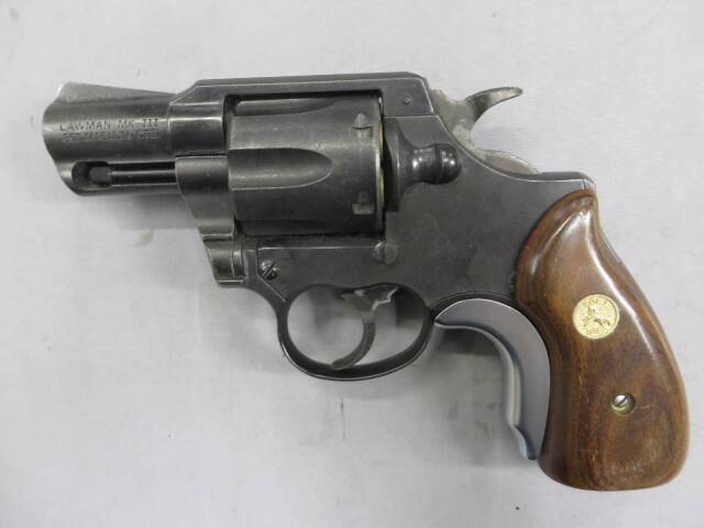 MGC】コルト LAWMAN ローマン MK3 2in SRH・木製グリップ モデルガン