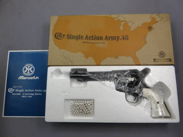 マルシン】コルトSAA.45 アーティラリー Wディープブラック パール