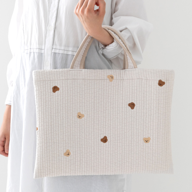 メール便不可】刺繍ヌビレッスンバッグ／単品販売