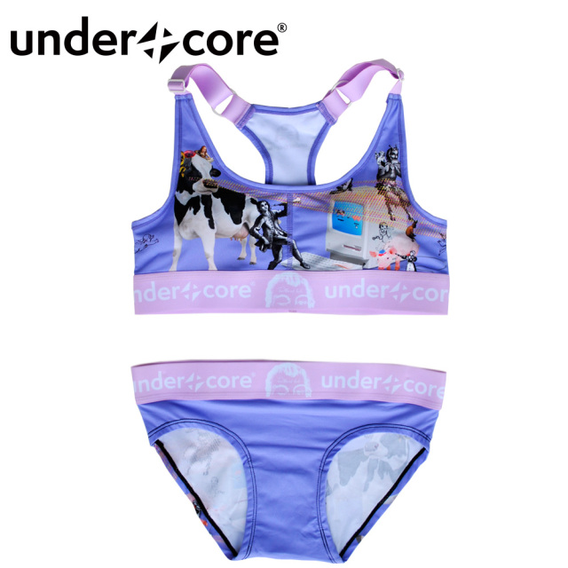 UNDERXCORE (アンダーコア)/LADY'Sブラジャー・パンツSET ham error