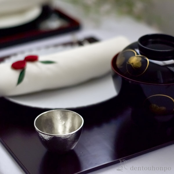 ぐい呑 2個セット / 能作 ぐいのみ 盃 酒器 セット 日本酒 高岡銅器