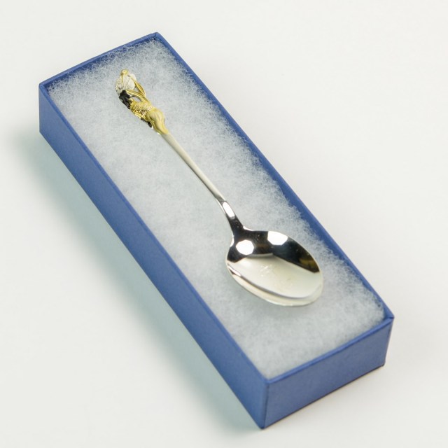 送料無料】 銀製 コーヒースプーン 鶴亀 / セット ティー コーヒー