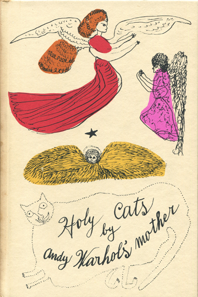 古書古本 dessin: Holy Cats by Andy Warhol's Mother / 25 Cats Name