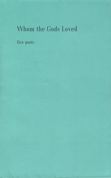古書古本 dessin：Whom the Gods Loved - 詩集 妖精の詩 [英訳版]