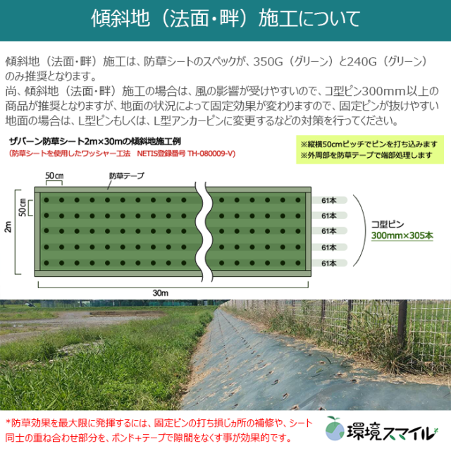 ワッシャー グリーン(50枚入) [環境スマイル]