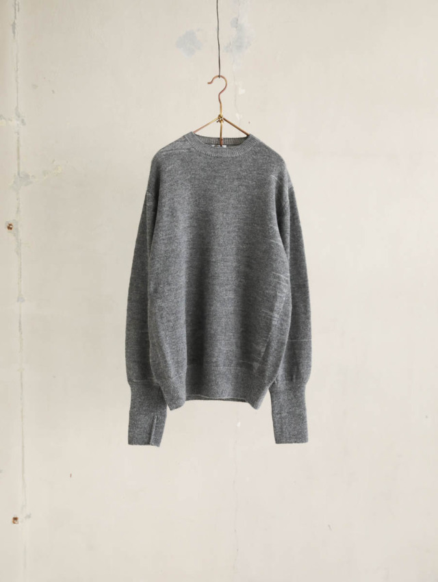 MAATEE&SONS マーティーアンドサンズ｜RBALPCA,カシミヤ SS天竺 グレー