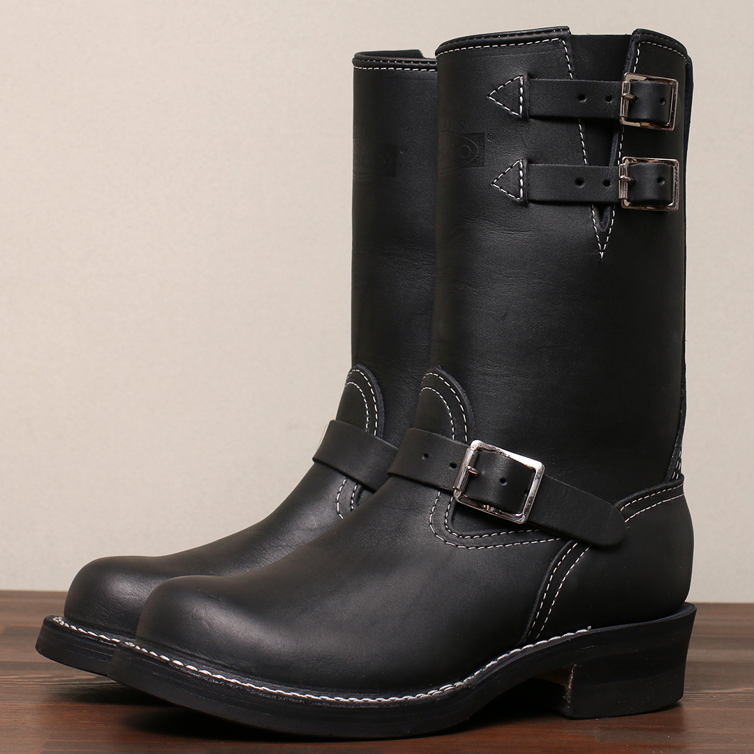 WESCO BOOTS BOSS ブラック ダブルストラップ BK-7710-LL-430