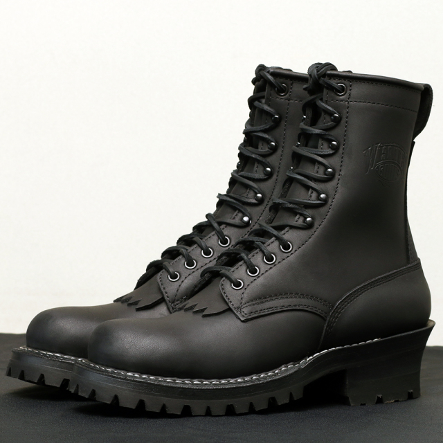 ホワイツ] WHITE'S BOOTS Smoke Jumper 8インチ丈 Black シリコン
