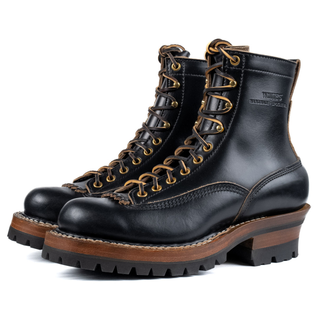 ホワイツブーツ] WHITE'S BOOTS 375LTT-V Smoke Jumper 7'' Black