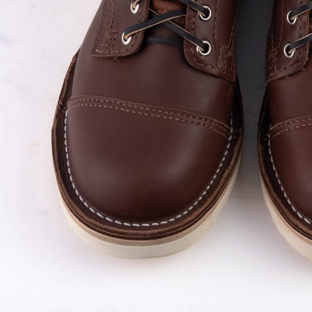 ウエスコブーツ ウォレン WESCO BOOTS WARREN Brown Toe Cap Nickel Eyes
