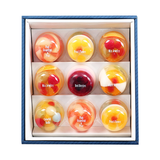 軽井沢ファーマーズギフトのデザート ミックスゼリー9個セット