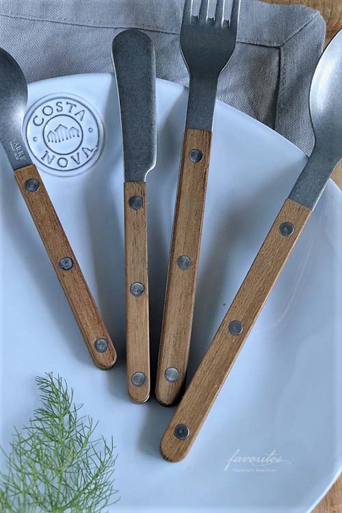 SABRE (サーブル)｜ビストロ ヴィンテージ チーク バターナイフ