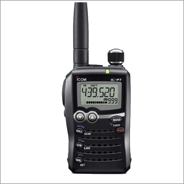ICOM IC-P7 VHF/UHFトランシーバー ICOM IC-P7 VHF/UHFトランシーバー
