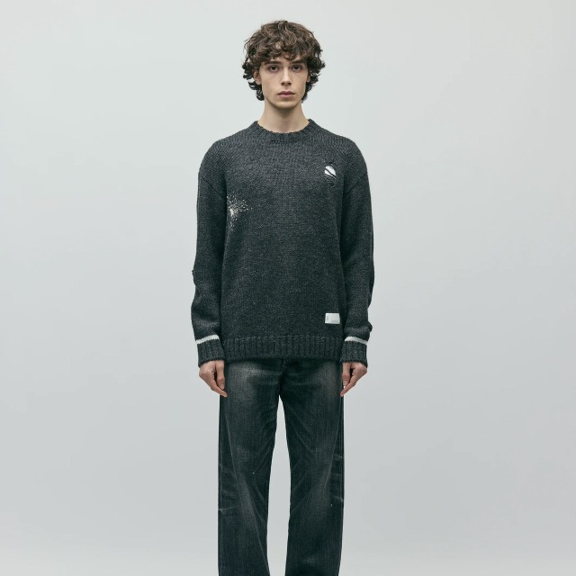 NEIGHBORHOOD ] ネイバーフッド SAVAGE CREWNECK SWEATER