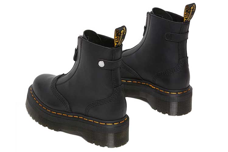 ドクターマーチン ジェッタ レディース 厚底 ブーツ ジップ ジップ