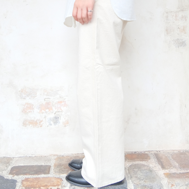 ワークテイストなワイドパンツ＊