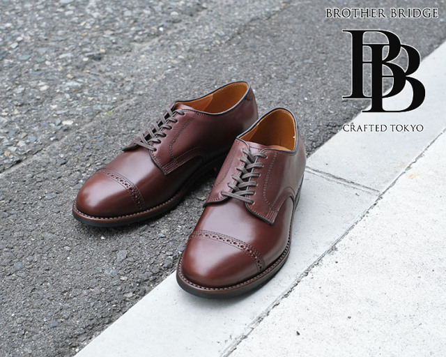 BROTHER BRIDGE ブラザーブリッジ DALERU ダレル Vintage BRN Calf